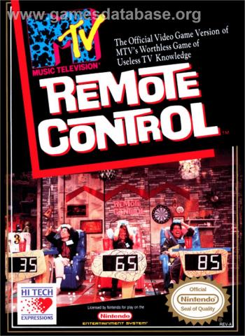 Cover Remote Control for NES